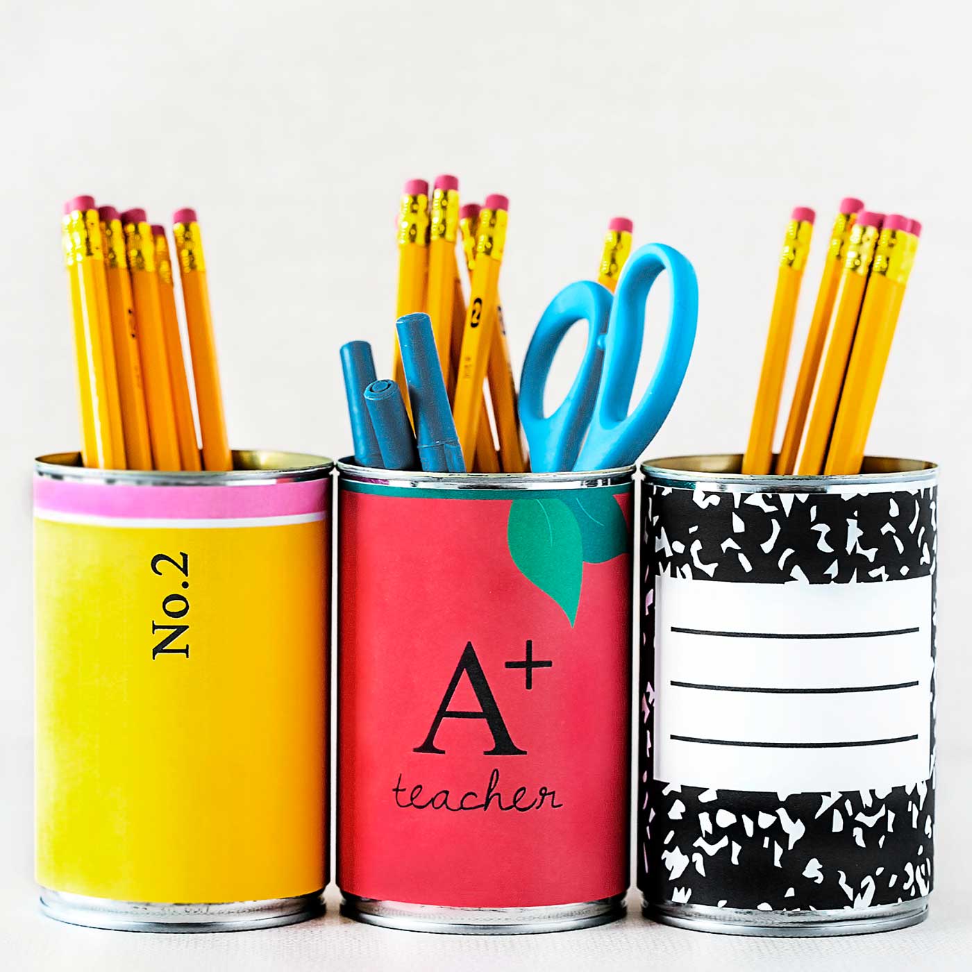 Back to School Craft | Soup Can Covers - Live Laugh Rowe