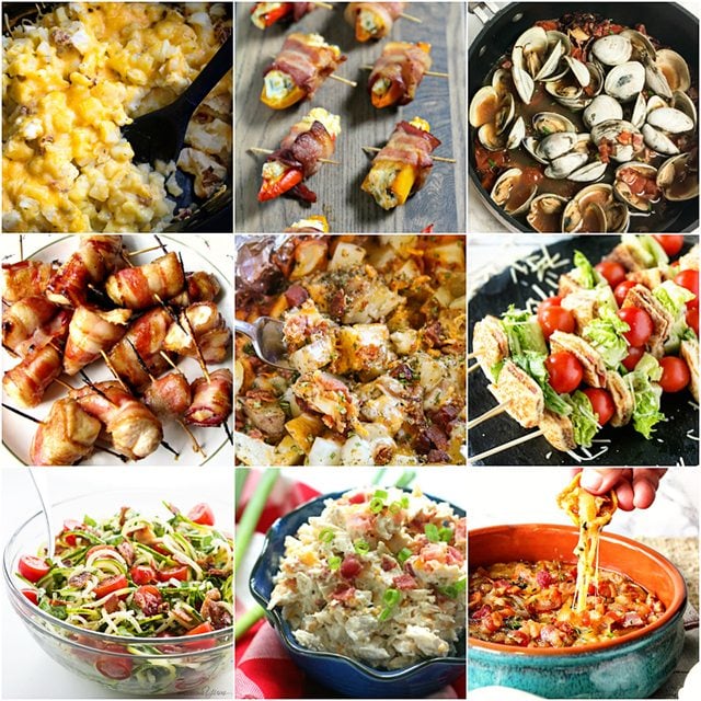 Nine amazing Bacon Recipes that will make the bacon lovers heart sing! Dig in... livelaughrowe.com