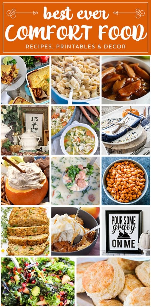 Fall Comfort Food Recipes and more for meal planning and entertaining this season. livelaughrowe.com