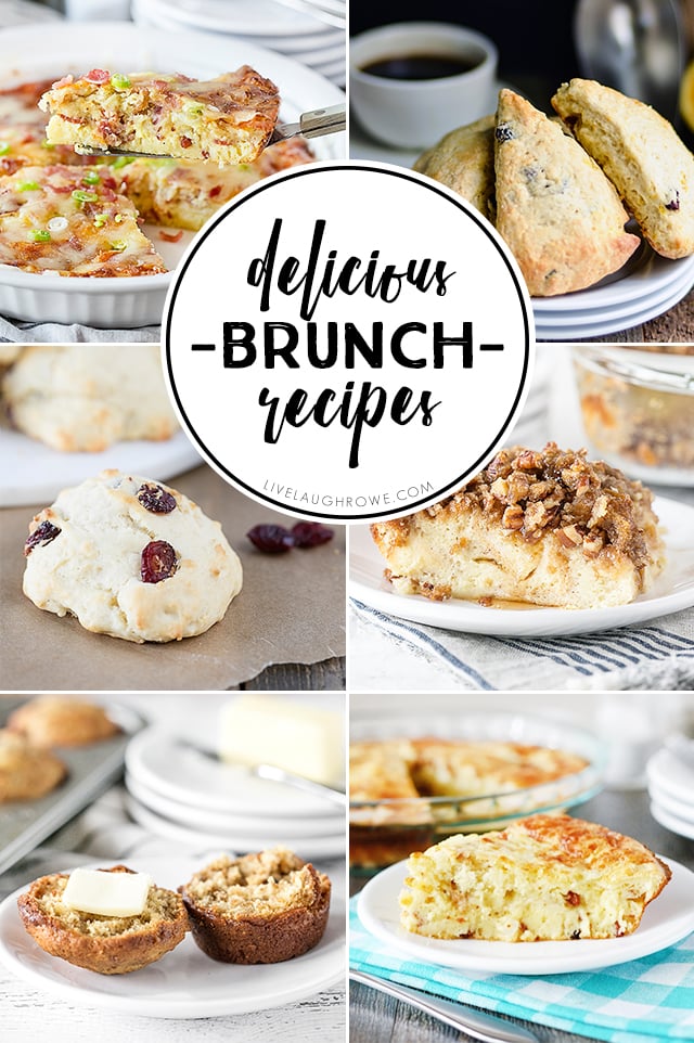 Hosting a brunch anytime soon? Choose one, two or even three of these brunch recipes and you're sure to impress your guests. Learn more at livelaughrowe.com