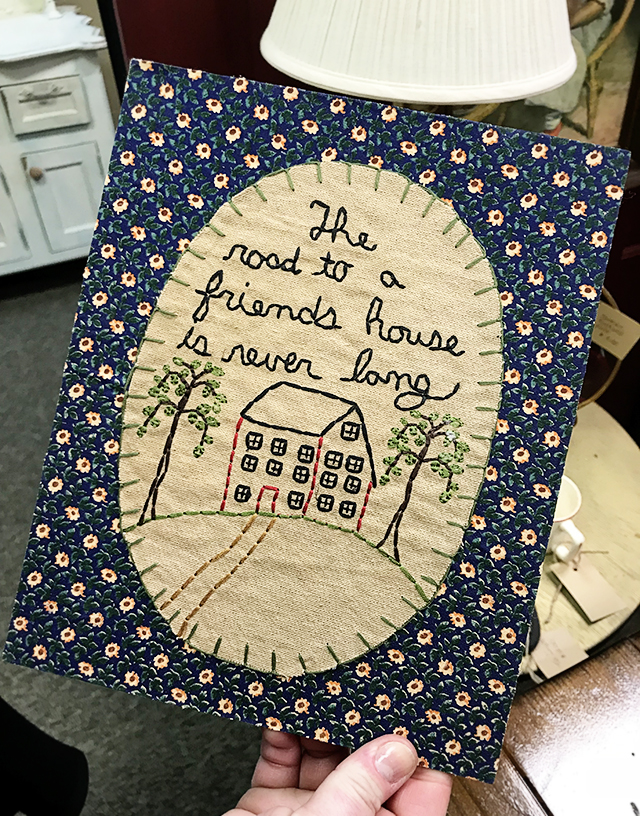 Love this beautiful quotation on friendship, "The road to a friend house is never long."