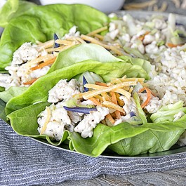 Looking for something a little lighter and brighter to eat? These Ground Turkey Lettuce Wraps are easy and delicious! A large portion coming in at only 6 Freestyle SmartPoints. Recipe at livelaughrowe.com