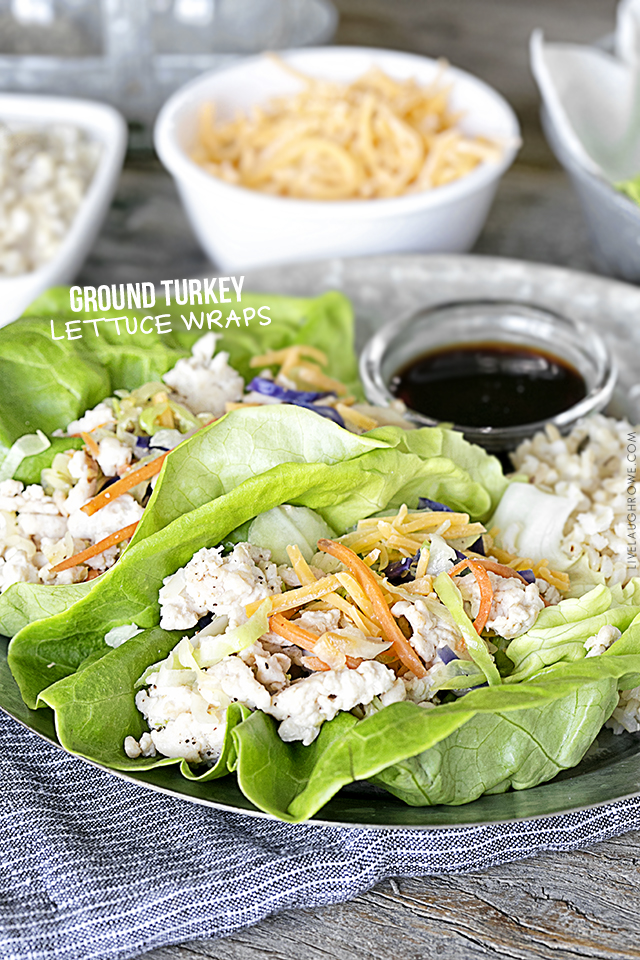 Looking for something a little lighter and brighter to eat? These Ground Turkey Lettuce Wraps are easy and delicious! A large portion coming in at only 6 Freestyle SmartPoints. Recipe at livelaughrowe.com