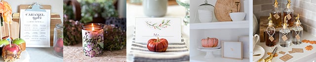 25+ Fabulous Fall Printables -- from gift tags to place setting cards to a pumpkin spice printable with the recipe on it! You're sure to find a few new favorites. livelaughrowe.com