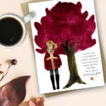 Fall Watercolor Print with a fabulous Autumn quote: Sweet Cider, Cozy Blankets, Perfect Pumpkins, Crunching Leaves, Sparkling Fires, Cool Days, Warm Night -- We Love You, Fall! Free Printable at livelaughrowe.com