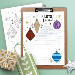 Have a lot to get done before Christmas? Use this Christmas To Do List with a coloring sheet to stay organized and add a little stress free coloring to the mix. Print yours at livelaughrowe.com