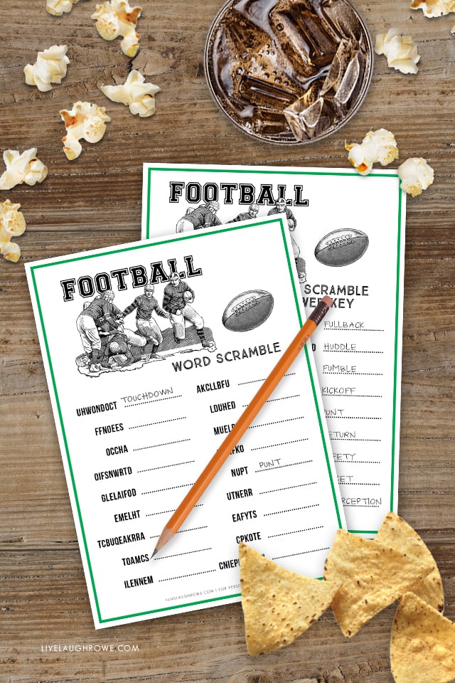 Free Super Bowl Party Games