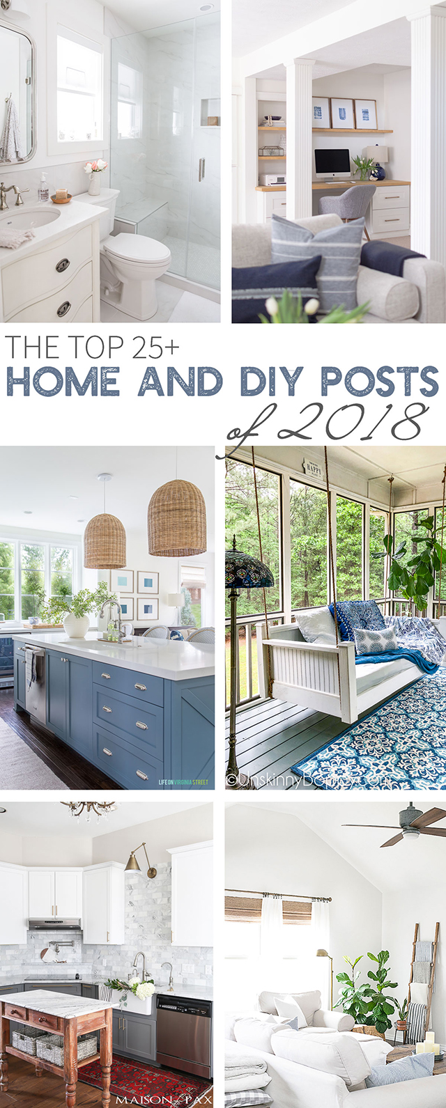 The Best of 2018 from livelaughrowe.com PLUS 20+ other fabulous Home and DIY posts to inspire you!