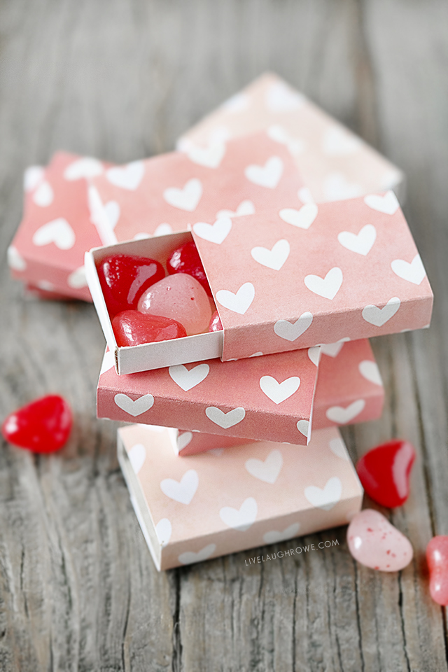 Celebrate Valentine's Day with two FREE printables! 20+ printable scripture cards plus darling valentine matchbox covers. Pair the two and you have a sweet gift idea for mom, dad, friends, classmates and more! Print yours at livelaughrowe.com