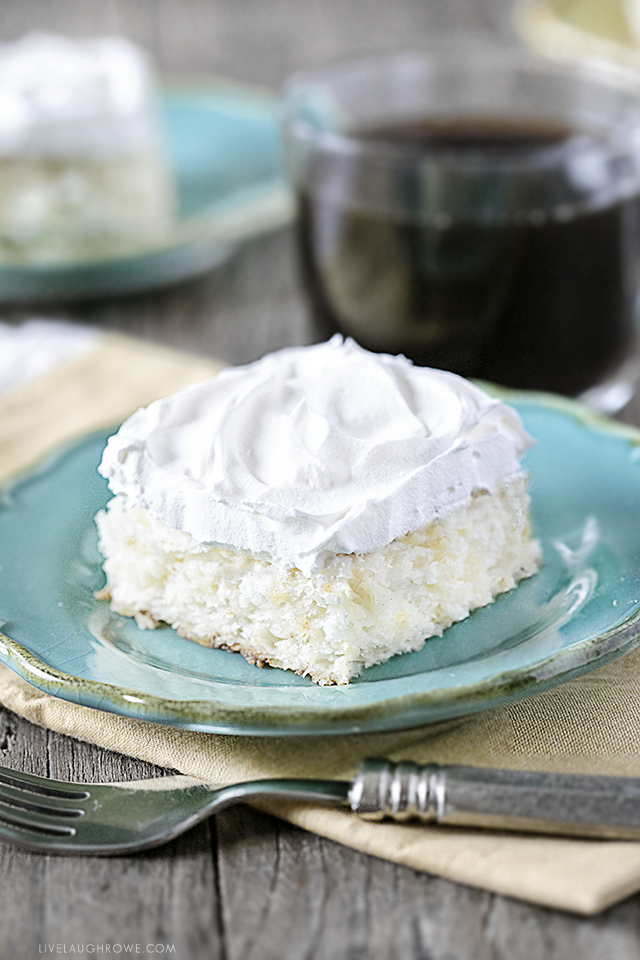 Whip up this TWO ingredient dessert today! This Pumpkin Dump Cake is not only a light dessert option, but it's super easy to make and tastes delicious too! Recipe at livelaughrowe.com