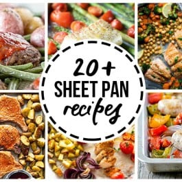 Amazing sheet pan recipes that are a snap to make! From chicken to pork to fish, you're sure to find a new favorite. More at livelaughrowe.com