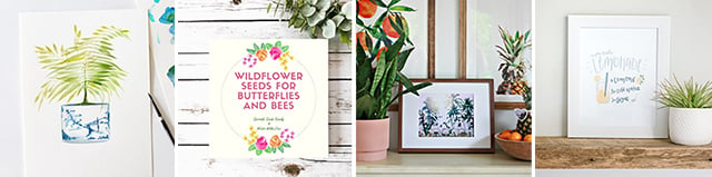 Bee Decor Summer Printables - Clean and Scentsible