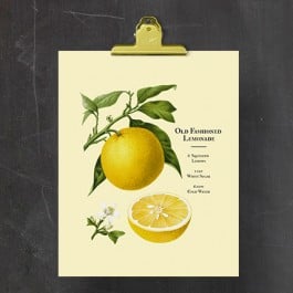 If this Old Fashioned Lemonade Printable doesn't say Summer, I don't know what does! I love the vintage simplicity too. Print yours at livelaughrowe.com