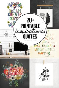 20+ Printable Inspirational Quotes - Live Laugh Rowe