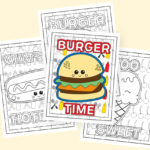 FREE printable Summer Coloring Pages to keep the kiddos busy at your next cookout or a rainy day! Grab yours at livelaughrowe.com #summer #coloringpages #printable