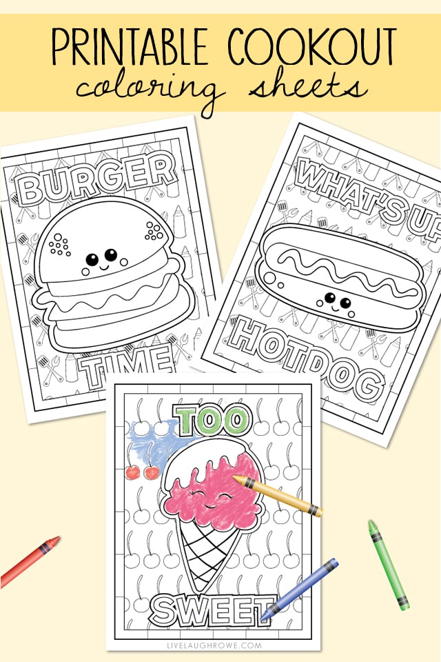 summer coloring pages for the kiddos live laugh rowe