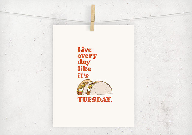 Awesome-sauce Taco Love Printables! These printables are perfect for taco and Taco Tuesday lovers. Grabs yours today at livelaughrowe.com