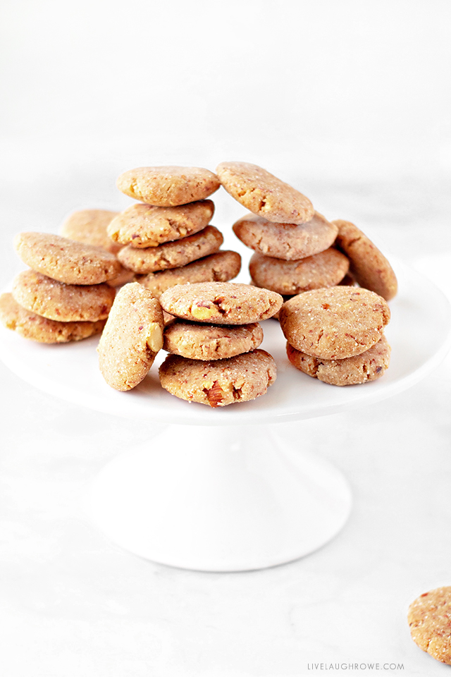 Keto Peanut Butter No-Bake Cookies on a plate