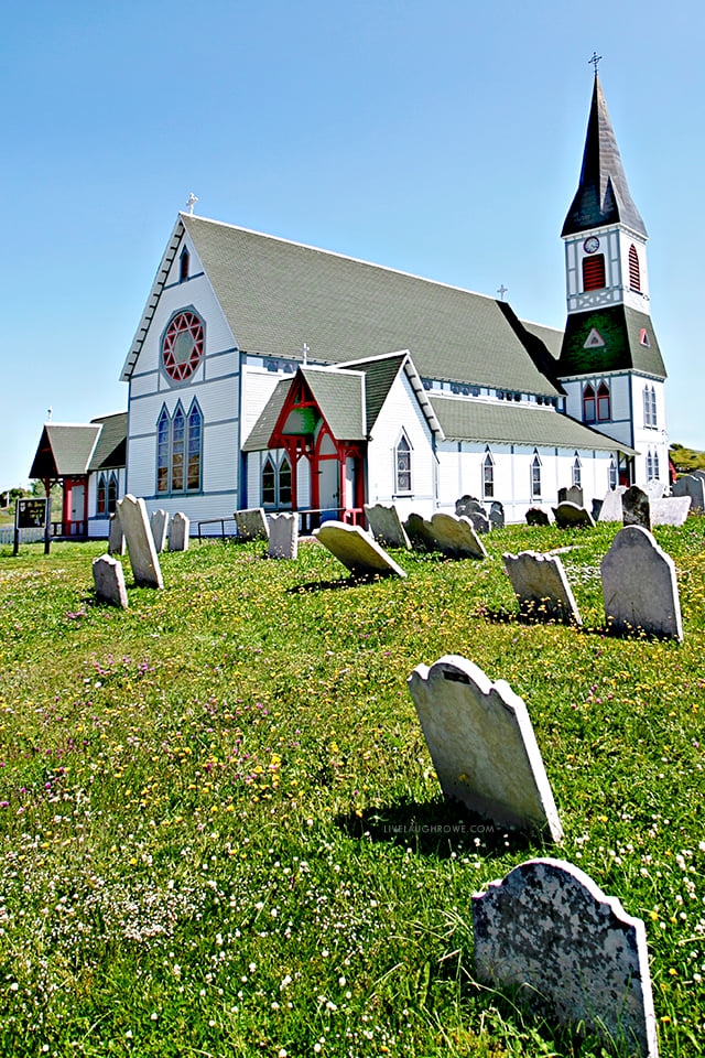 St. Paul’s Anglican Church in the beautiful and quaint town of Trinity in Newfoundland and Labrador, Canada. More pics at livelaughrowe.com