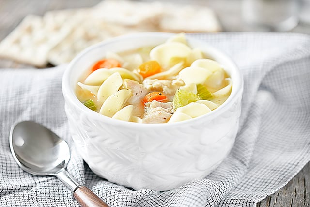 Soup and Crackers