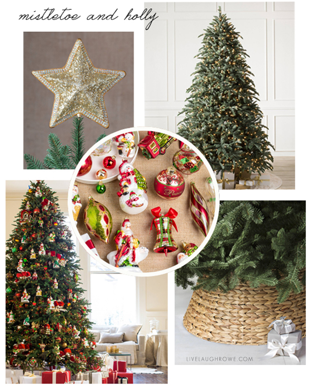 Christmas Tree Vision Board