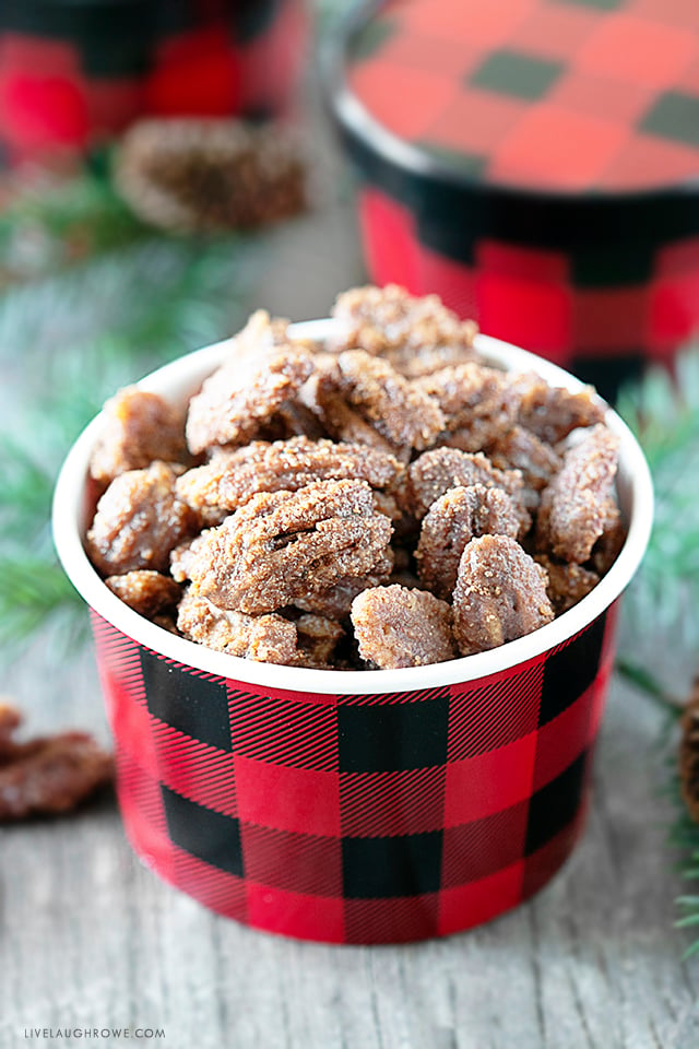 Slow Cooker Candied Pecans