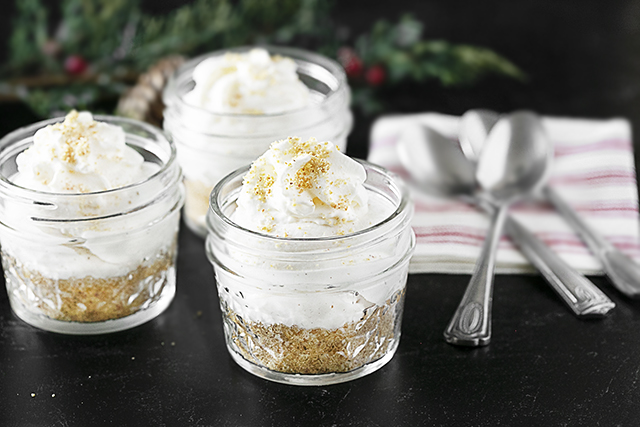 Festive Eggnog Dessert