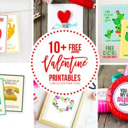 Free Valentine Printables Collage