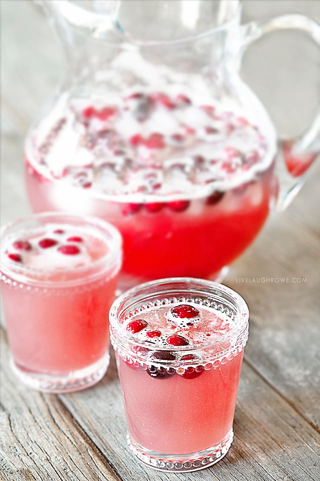 Non-Alcoholic Punch in Cups