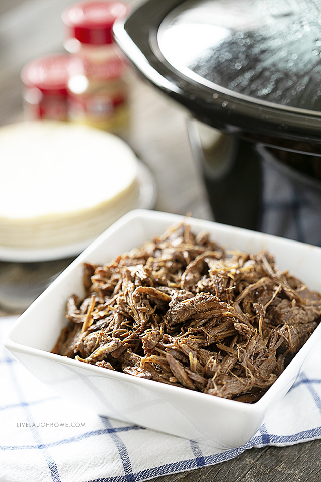 Slow Cooker Shredded Beef