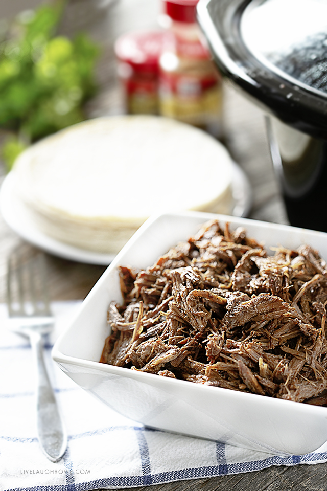 Shredded Beef for Tacos