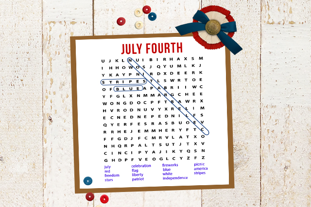 word search printable for july 4th live laugh rowe