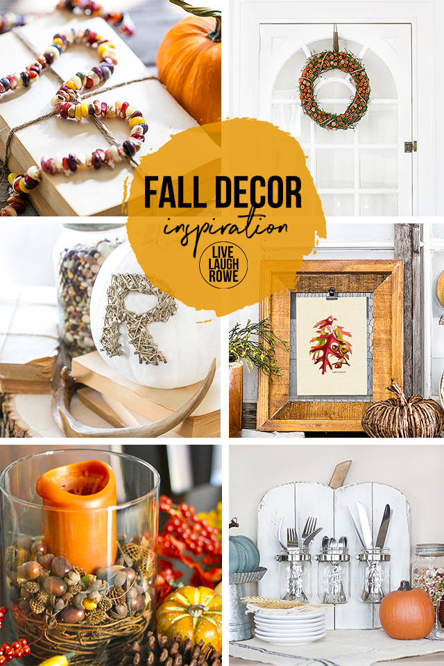 Fall Home Decor Collage