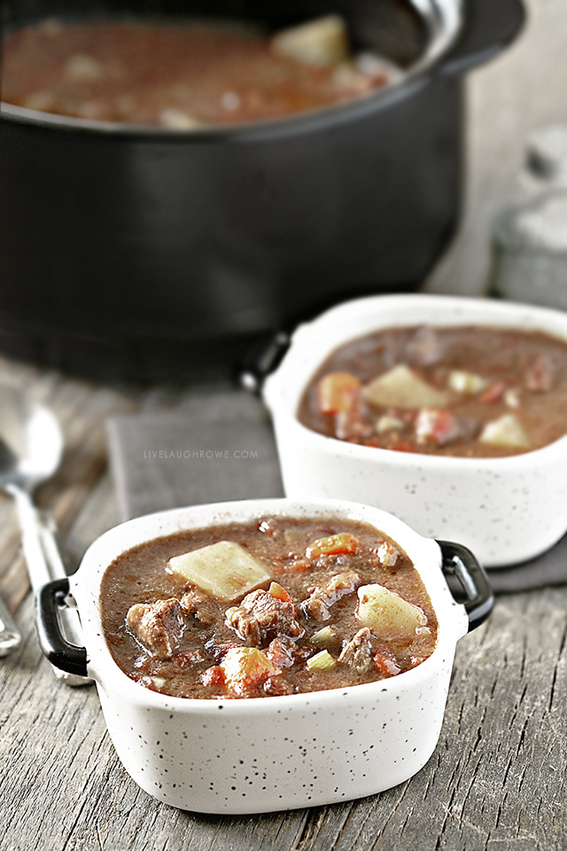 Bowls of Oven Beef Stew