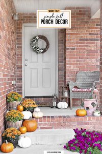 Fall Porch Decor | Featuring My Sisters Front Porch - Live Laugh Rowe