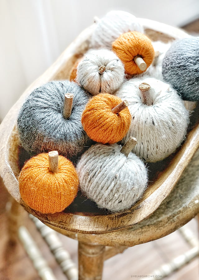 Yarn Pumpkins