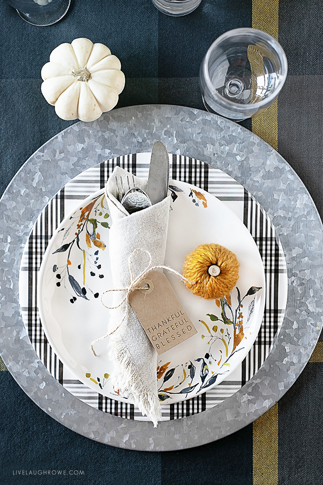 Fall Place Setting