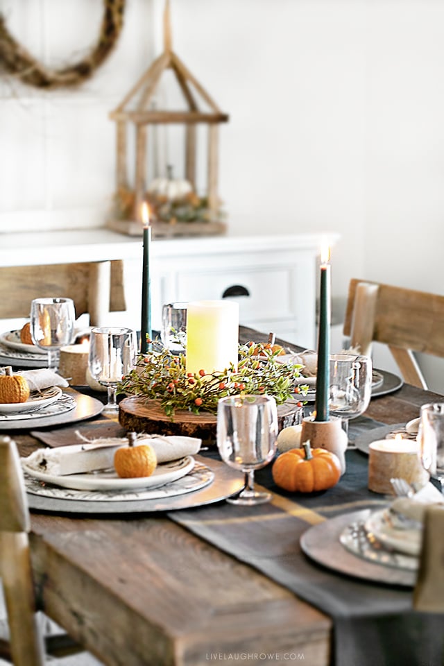 Autumn Tablescape