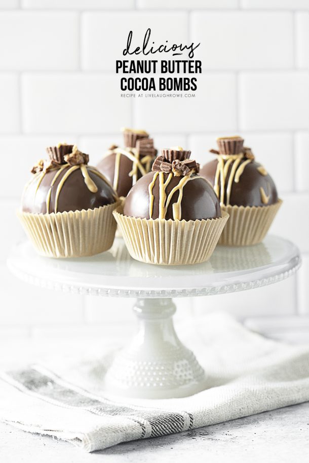Peanut Butter Cocoa Bombs | Cozy in a Cup - Live Laugh Rowe