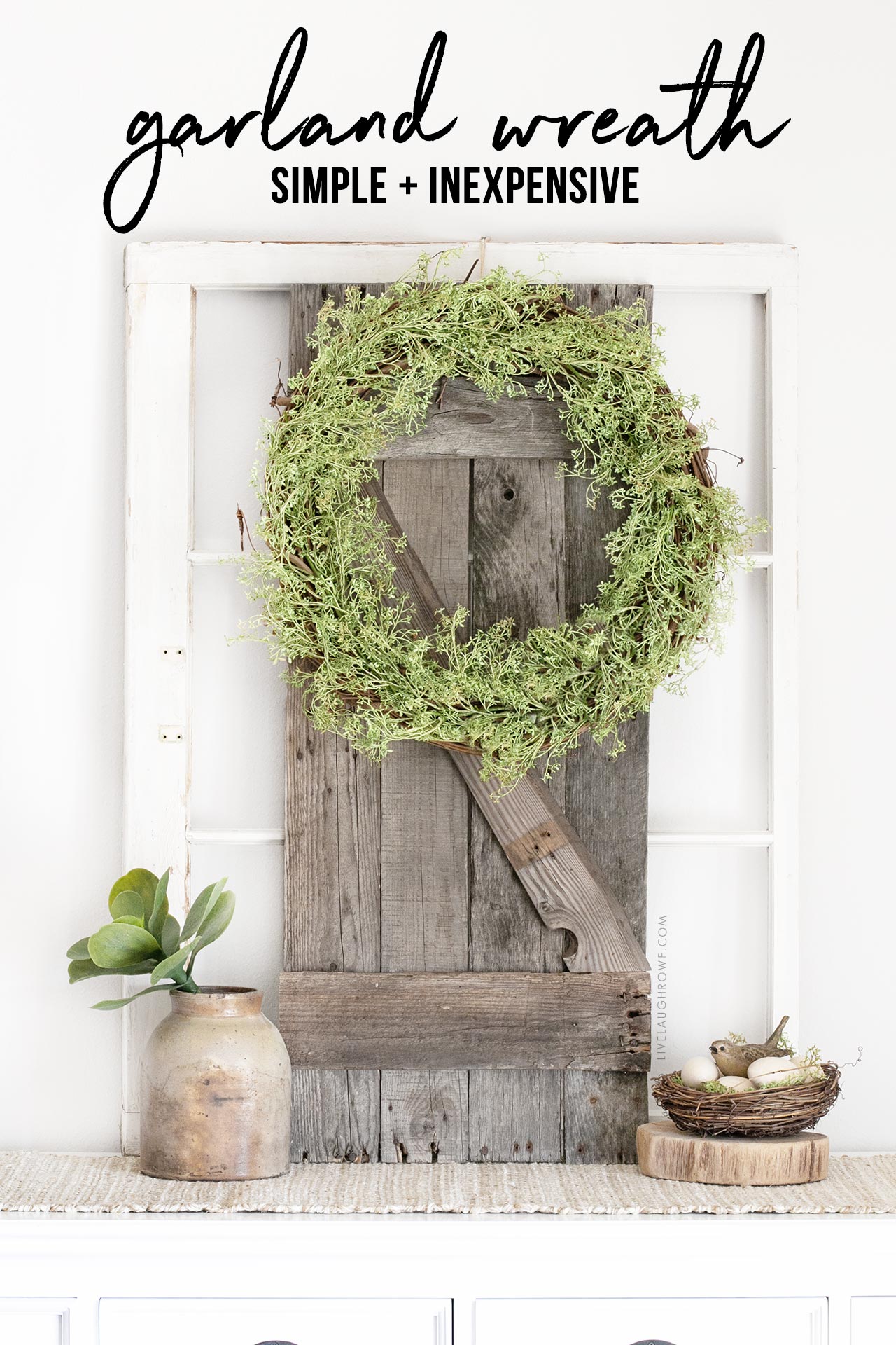 DIY Spring Wreath