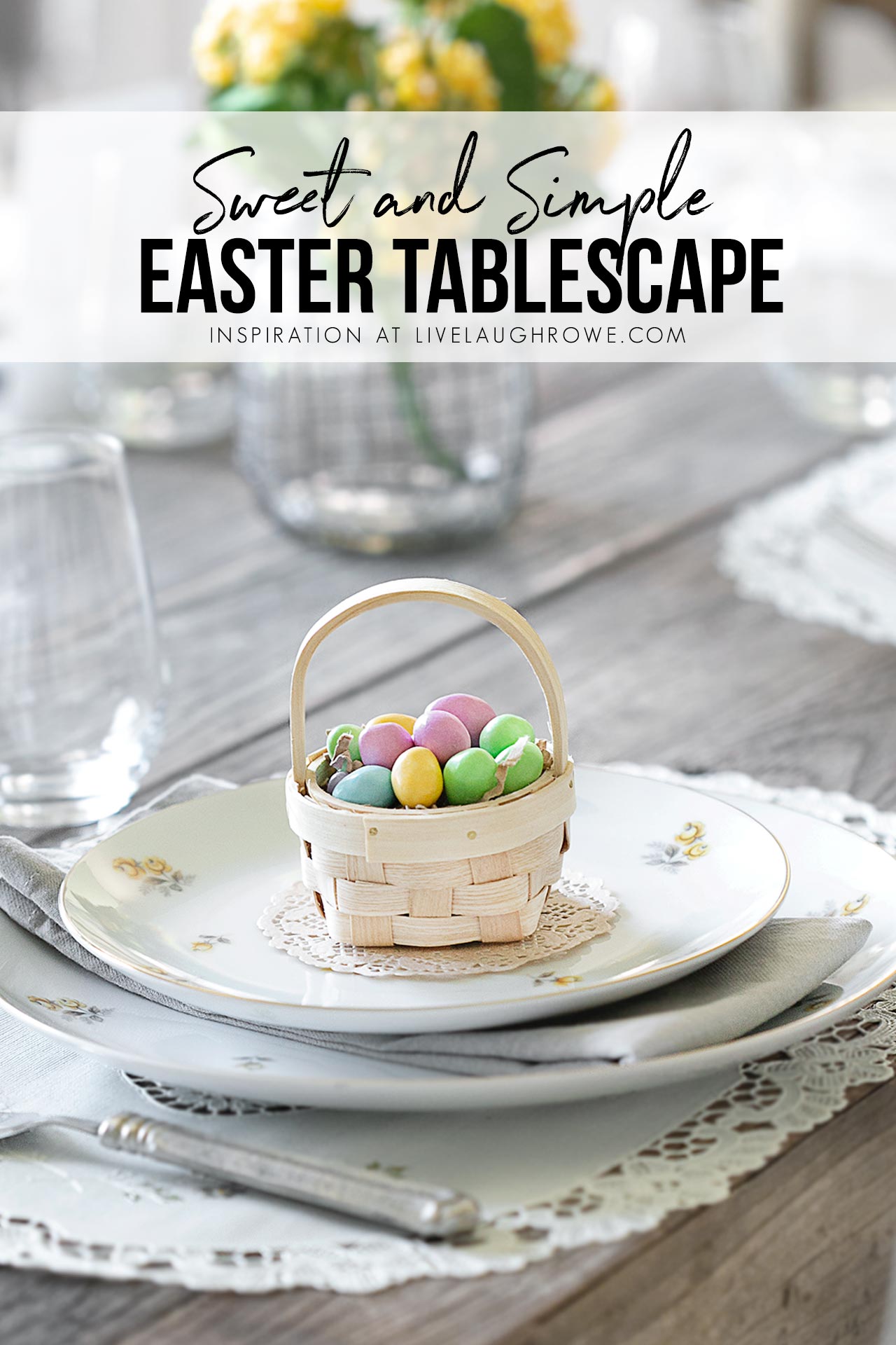 Easter Tablescape