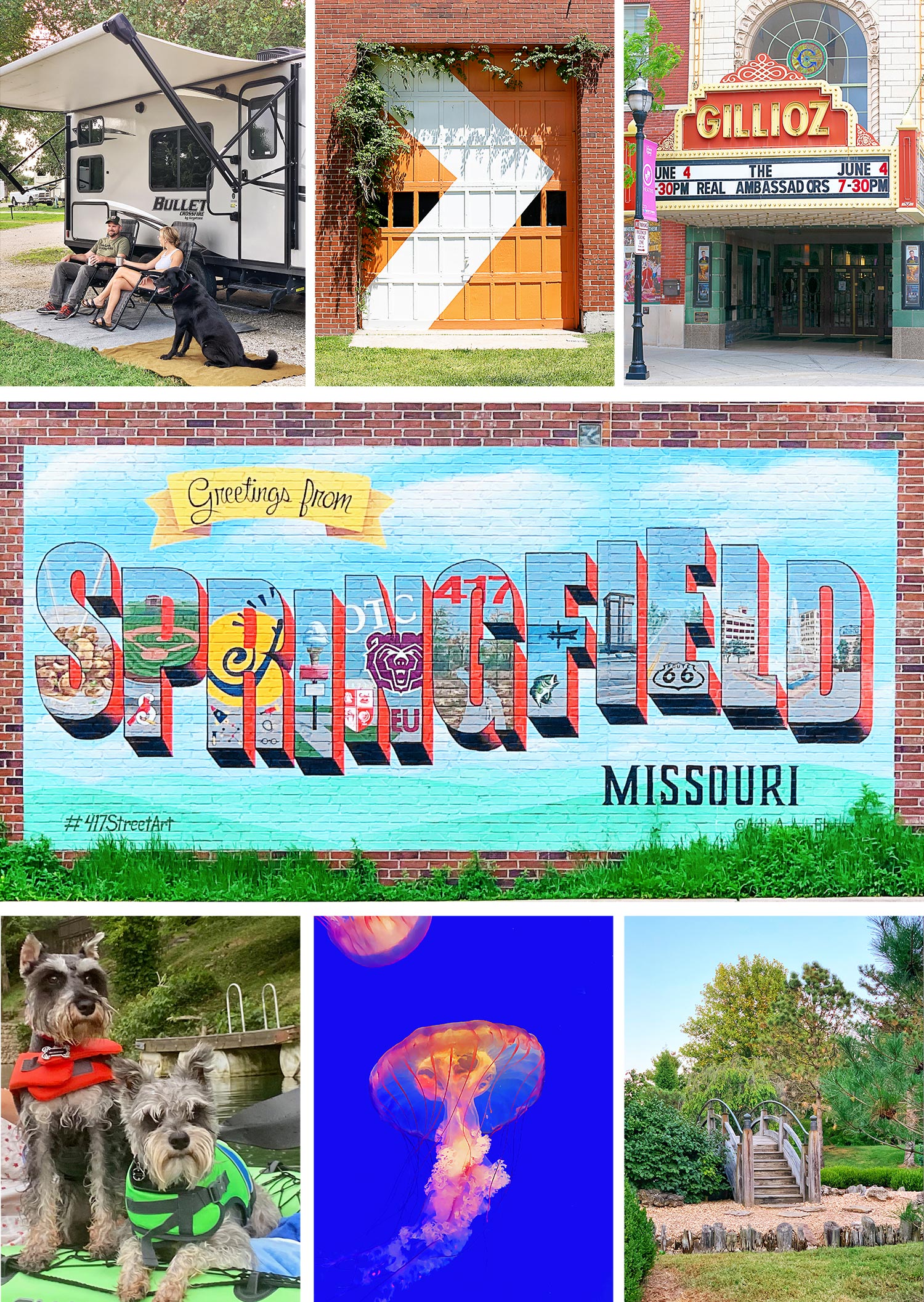 City Guide Collage for Springfield, MO