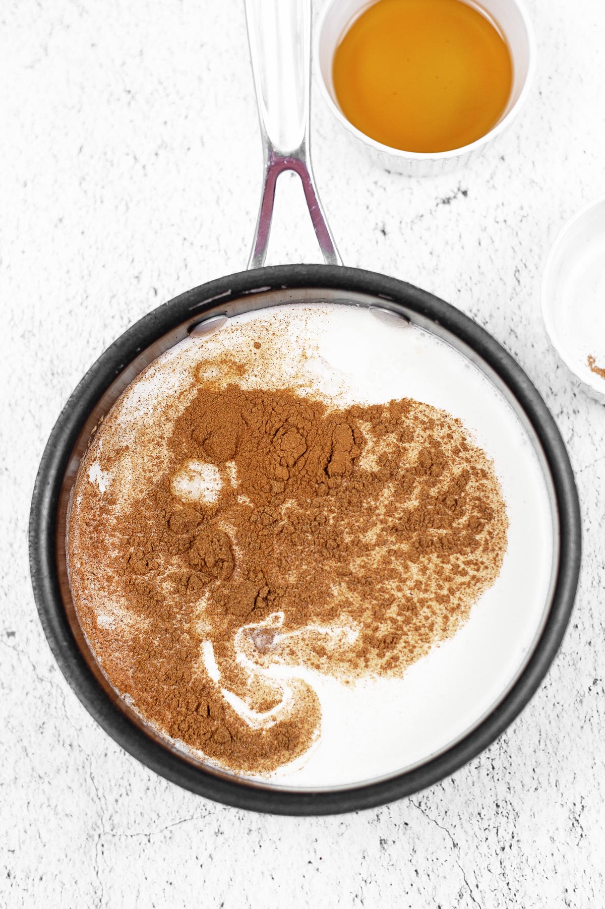 Pumpkin Creamer in Pan