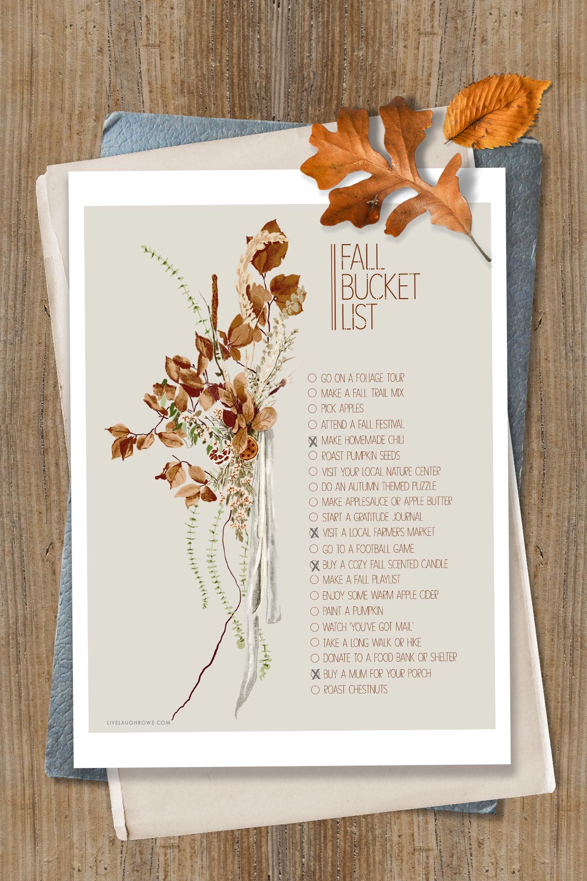 Autumn Bucket List