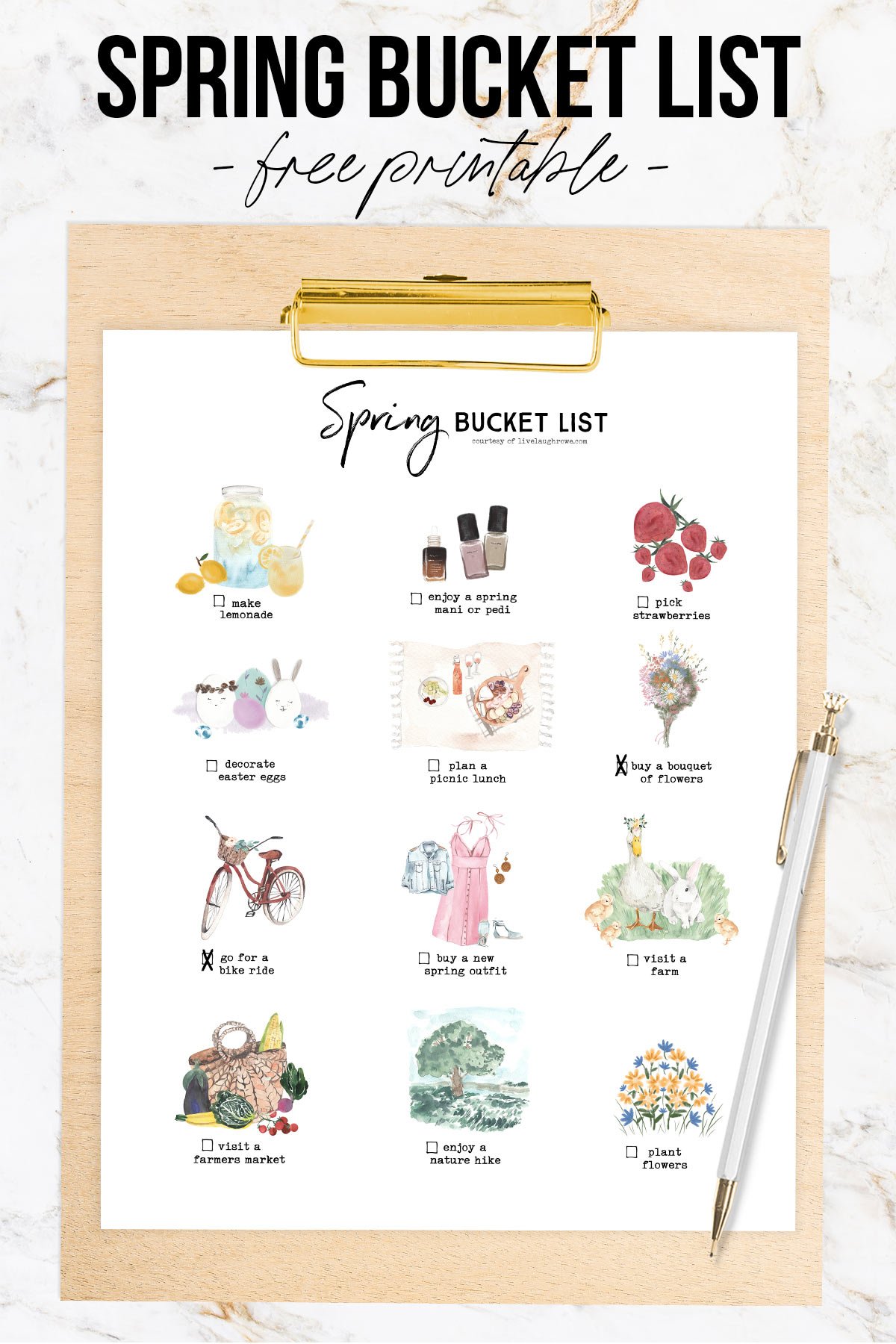 New Home Necessities Checklist  Printable Resource - Live Laugh Rowe