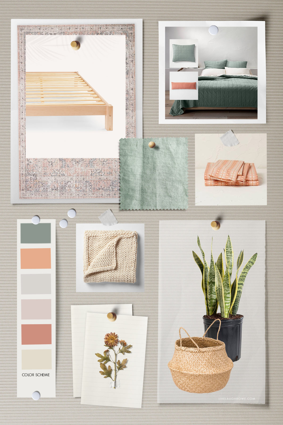 Bedroom Refresh Mood Board