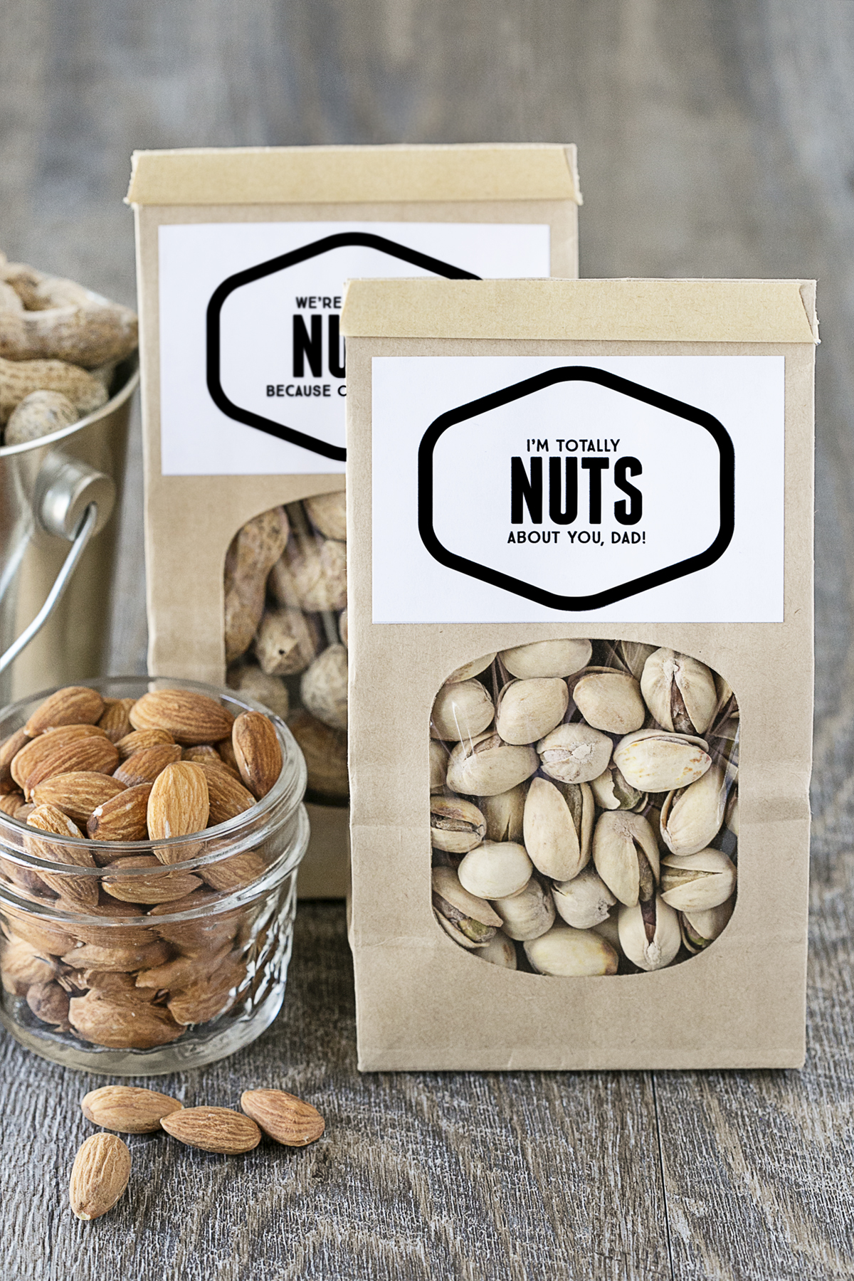 Nuts About You. Father's Day Gift Idea