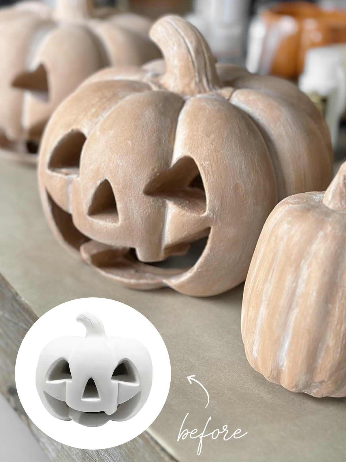 Terra Cotta Pumpkin