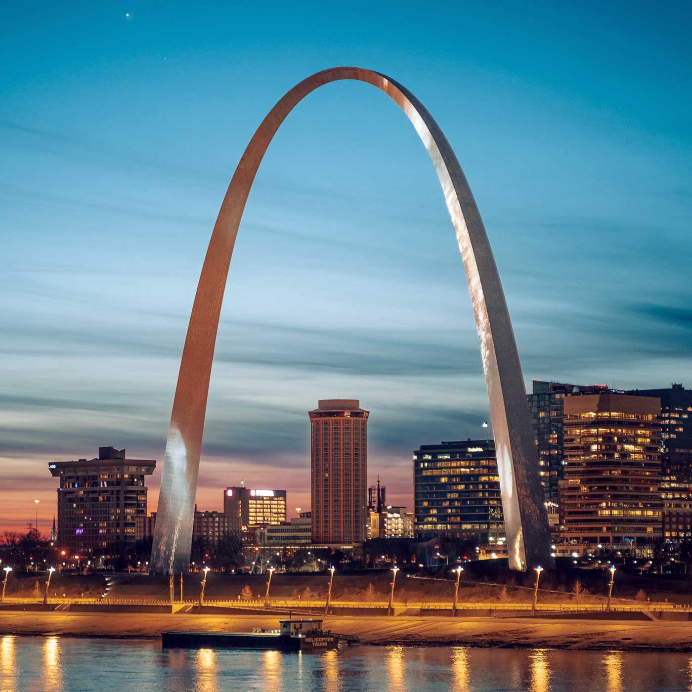 St Louis Arch and Skyline