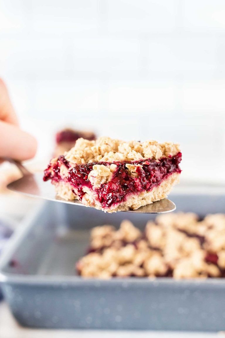 Homemade Oatmeal Bars with Blackberries Live Laugh Rowe